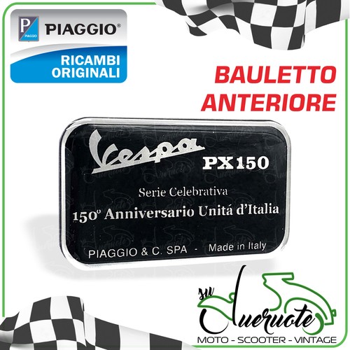 Targhetta bauletto anteriore - targhetta,