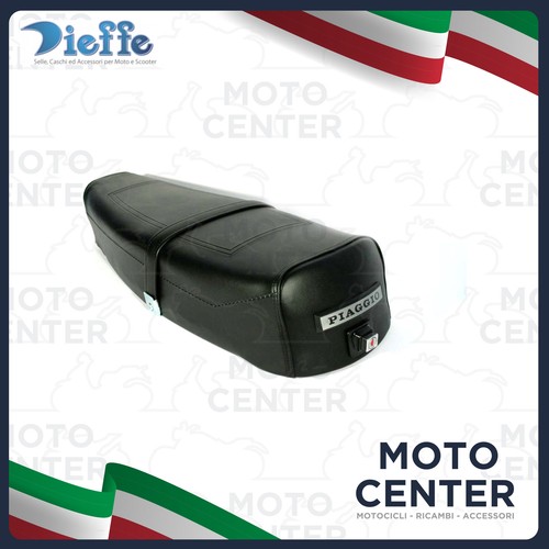 Sella nera sedile - per, vespa
