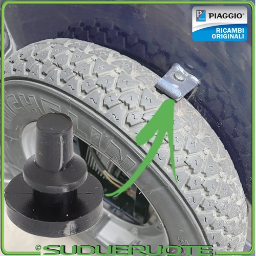 Gommino tampone cofano - tampone,