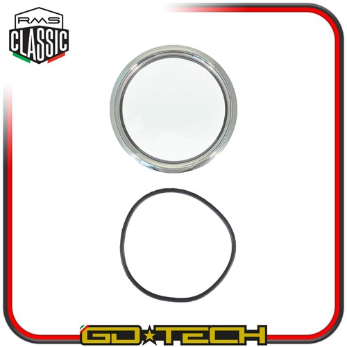 Kit vetro ghiera cromata - ghiera,