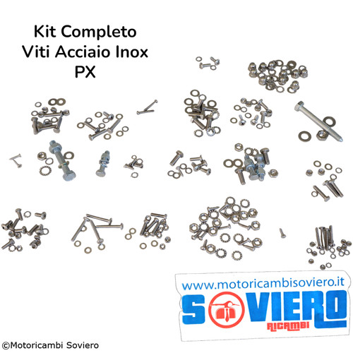 Kit viti telaio acciaio inox - kit,